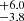 $ ^{+6.0}_{-3.8} $