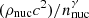 $ (\rho_{\rm nuc}c^2)/n_{\rm nuc}^\gamma $