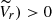 $ \widetilde{V}_{r}) > 0 $
