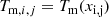 $$ \begin{aligned}&T_{\mathrm{m}, i, j} = T_{\rm m}(x_{\rm i,j})\end{aligned} $$