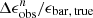 $ \Delta{\epsilon}^{n}_{\mathrm{obs}}/\epsilon_{\mathrm{bar,\,true}} $