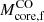 $ M_{\mathrm{core,f}}^{\mathrm{CO}} $