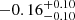 $ -2.69_{-0.04}^{+0.04} $