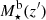 $ M_\star^\mathrm{f}(z^\prime) $