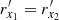 $ r^\prime_{x_1} = r^\prime_{x_2} $