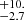 $ ^{+10.}_{-2.7} $