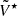 $ \tilde{V}^\star $