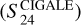 $\[\left(S_{24}^{\text {CIGALE }}\right)\]$
