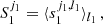 $$ \begin{aligned} S_1^{j_1}&= \langle s_1^{j_1, l_1}\rangle _{l_1} \, , \end{aligned} $$