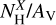 $\[N_{\mathrm{H}}^X / A_{\mathrm{V}}\]$