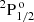 $ ^2\mathrm{P}_{1/2}^{\mathrm{\,o}} $