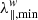 $ \lambda_{\mathrm{\|,min}}^{w} $
