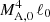 $ M_{\rm A,0}^4\,\ell_0 $