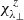 $ \chi_{\lambda_\perp}^{\,z} $