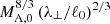 $ M_{\mathrm{A,0}}^{8/3}\,(\lambda_\perp/\ell_0)^{2/3} $