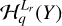 $\[\mathcal{H}_q^{L_r}(Y)\]$