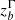 $ z_{b}^{\Gamma} $