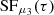 $ \rm{SF_{\mu_3}}(\tau) $
