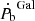 $ \dot{P_{\mathrm{b}}}^{\mathrm{Gal}} $