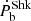 $ \dot{P}_{\mathrm{b}}^{\mathrm{Shk}} $