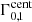 $ \Gamma^{\mathrm{cent}}_{0,1} $