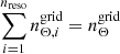 $ \sum_{i=1}^{n_{\mathrm{reso}}} n_{\Theta,i}^{\mathrm{grid}} = n_\Theta^{\mathrm{grid}} $
