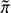 $\[\tilde{\pi}\]$