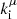 $ k^{\mu}_{\mathrm{i}} $