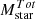 $ M_{\mathrm{star}}^{Tot} $