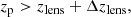 $$ \begin{aligned} z_{\rm p} > z_{\rm lens} +\Delta z_{\rm lens}, \end{aligned} $$
