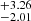 $ _{-2.01}^{+3.26} $