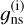 $g_{{\rm{ns}}}^{({\rm{i}})}$