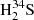 $ \rm{H}_2^{34}\rm{S} $