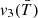 $ v_3(\bar{T}) $