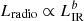 $ L_{\rm radio}\propto L_{\rm IR}^b $