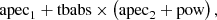 $$ \begin{aligned} \mathrm{apec}_{1} + \mathrm{tbabs} \times \left(\mathrm{apec}_{2} + \mathrm{pow}\right), \end{aligned} $$