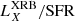 $ L_X^{\mathrm{XRB}}/\rm SFR $