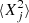 $ \langle X_{j}^2\rangle $