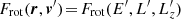 $ {F_{{\rm rot}}({\boldsymbol{r}},{\boldsymbol{v}}^\prime)\!=\!F_{{\rm rot}}(E^\prime,L^\prime,L_{z}^\prime)} $