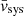 $ \bar{v}_{\mathrm{sys}} $
