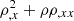 $ \rho_{,x}^2+\rho\rho_{,xx} $