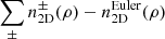 $ \sum_\pm n_{\mathrm{2D}}^{\mathrm{\pm}}(\rho)-n_{\mathrm{2D}}^{\mathrm{Euler}}(\rho) $