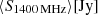 $ \langle S_{1400\,\rm{MHz}}\rangle[\rm{Jy}] $