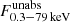 $ F^{\mathrm{unabs}}_\mathrm{0.3{-}79\,keV} $