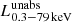 $ L^{\mathrm{unabs}}_\mathrm{0.3{-}79\,keV} $