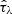 $ \hat{\tau}_{\lambda} $