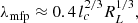 $$ \begin{aligned} \lambda _{\mathrm{mfp}} \approx 0.4\,l_c^{2/3}R_L^{1/3}, \end{aligned} $$