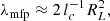 $$ \begin{aligned} \lambda _{\mathrm{mfp}} \approx 2\,l_c^{-1}R_L^{2}, \end{aligned} $$