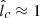 $ \hat{l}_c\approx 1 $
