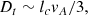 $$ \begin{aligned} D_t\sim l_c { v}_A/3\mathrm{,} \end{aligned} $$